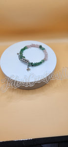 Pink & Green Rock Collection Bracelet