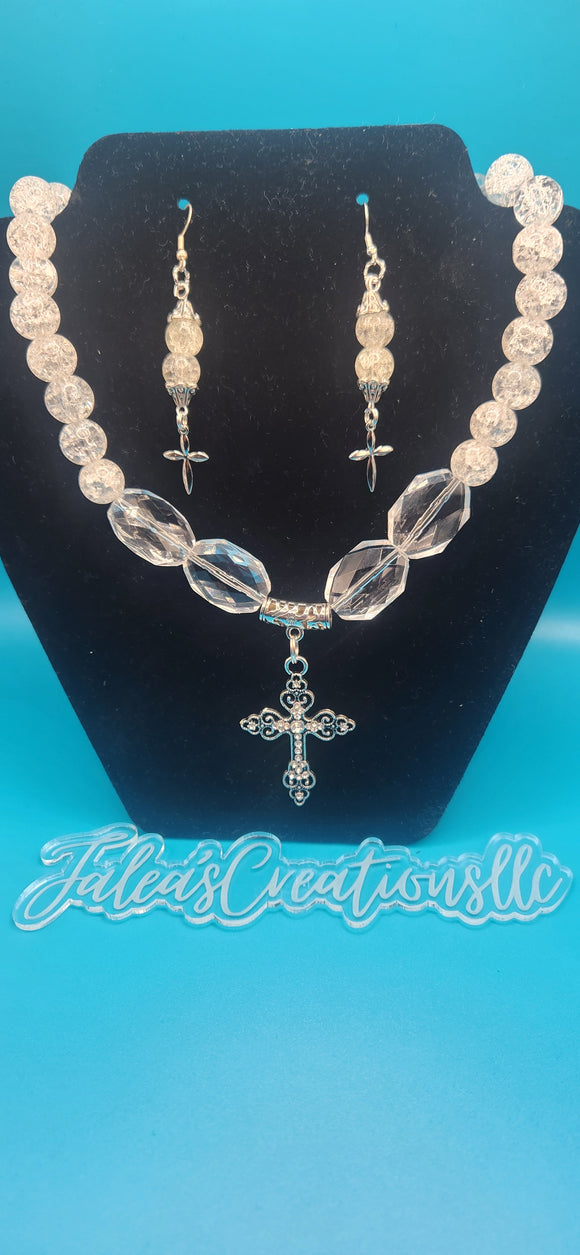 Crystal Necklace Set