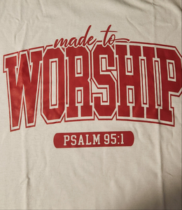 WORSHIP t shirt