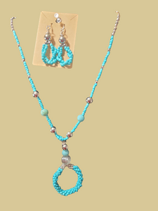 Turquoise twist set: