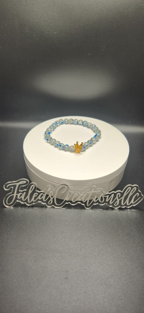 Blue Spot Men Bracelet